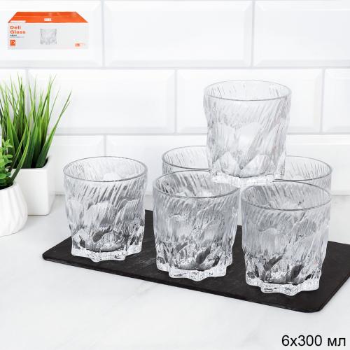 Стакан 6 штук 300 мл АйсКом / CTY-14 /уп 8/ низкий 