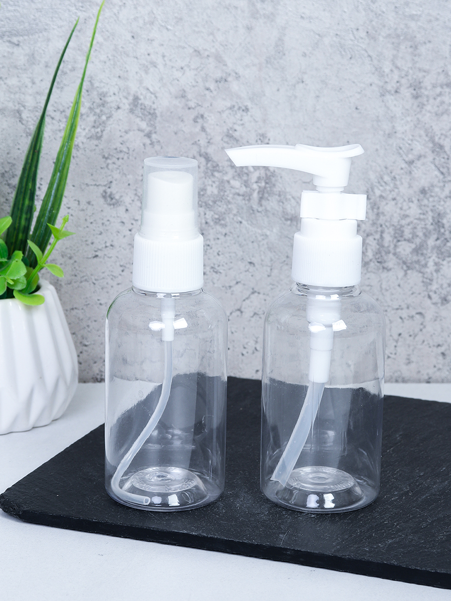 Диспенсер 100 мл 2 штуки набор / D-2 /уп 240/ пластик