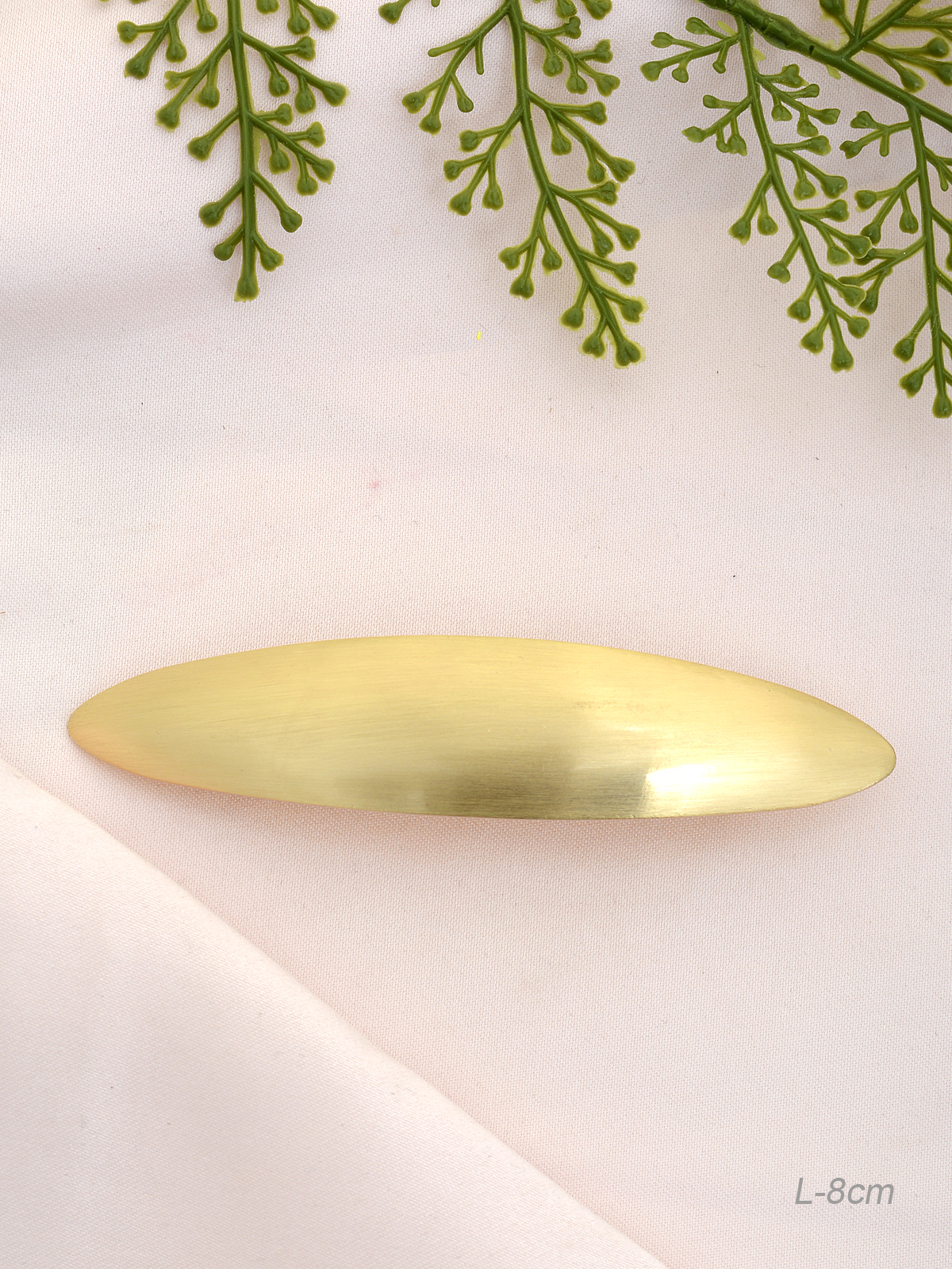 Заколка-автомат 8 см / GTJ-3 /уп 12/золото/металл