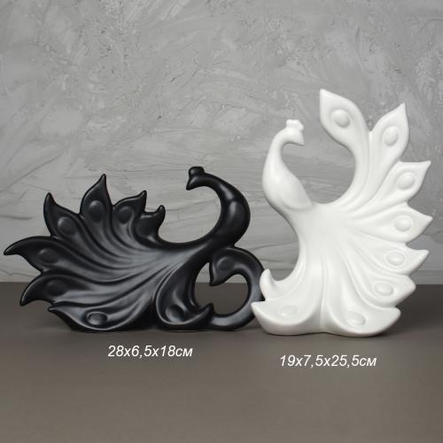 Статуэтка Павлин набор 2 штуки / JIN-31 /уп 18/