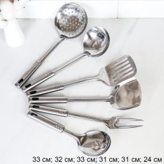 Кухонный набор 7 предметов / QW-546 /уп 24/ 0,65/ без подставки