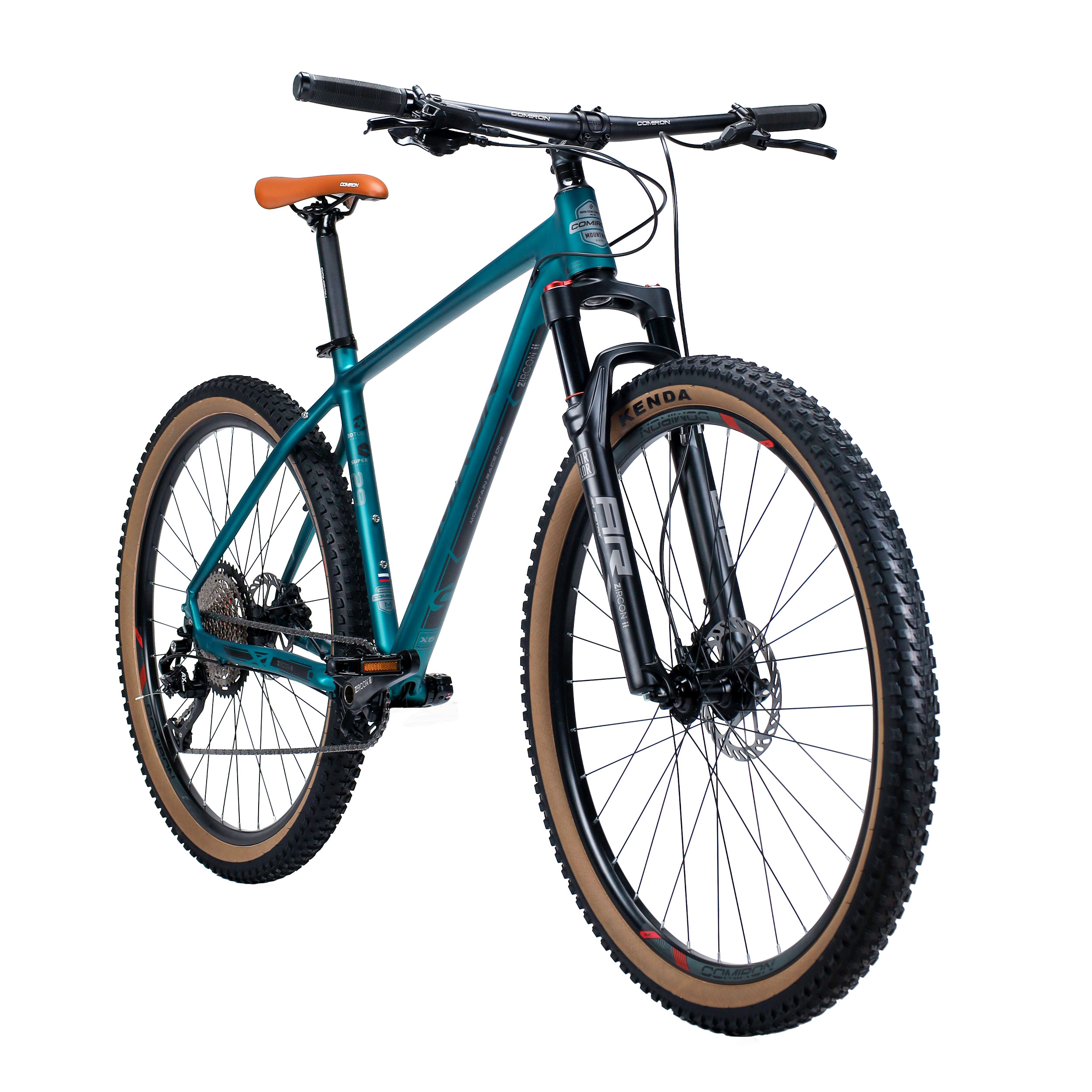 Велосипед горный COMIRON ZIRCON II 29-17", 1*12S, синий TAHITIAN TIDE