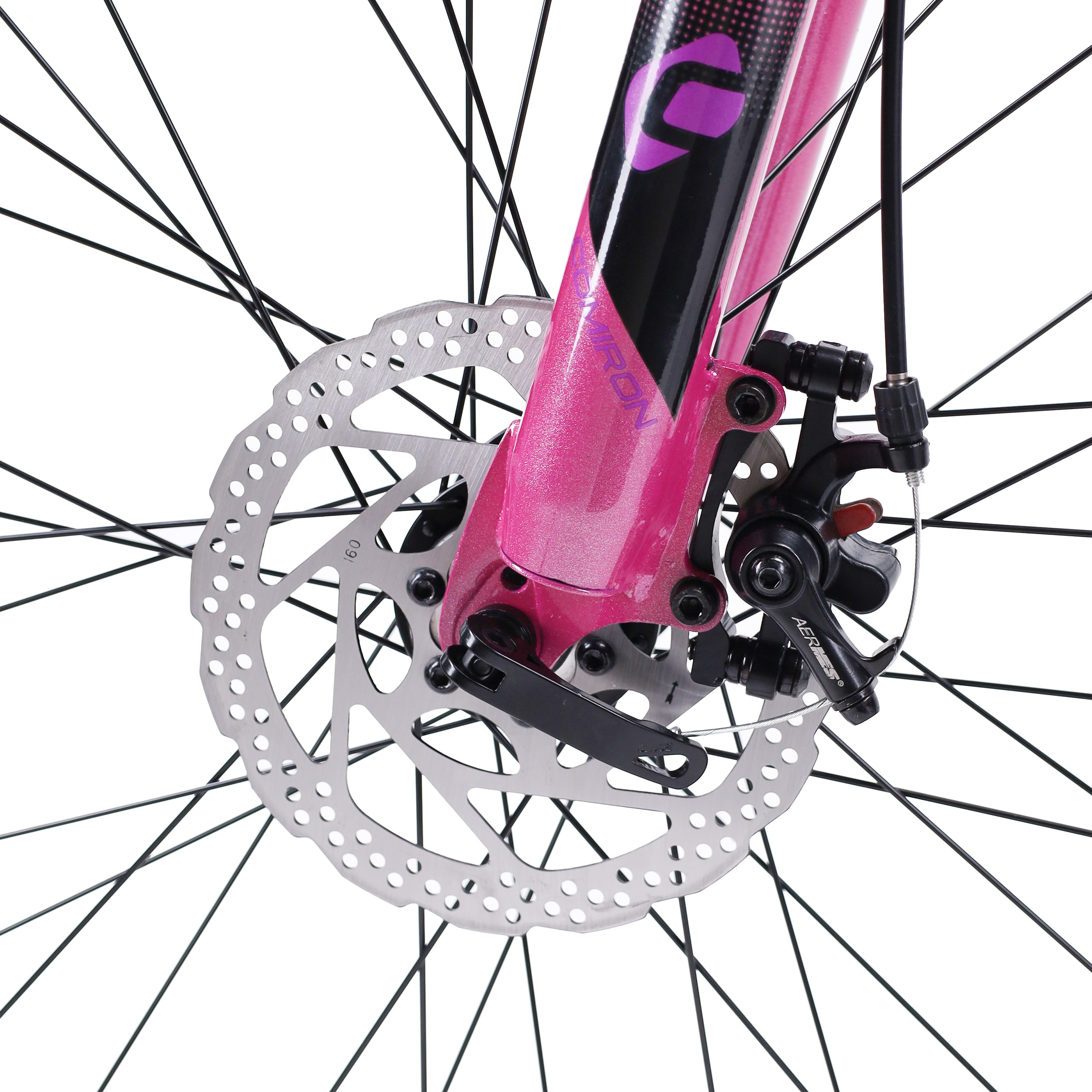 Велосипед 27,5" рама 17" 1x10sp COMIRON DESIRE розовый