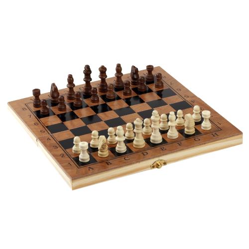 Игра настольная 3 в1 Нарды шахматы шашки 29х29 / S3029 /уп 60/