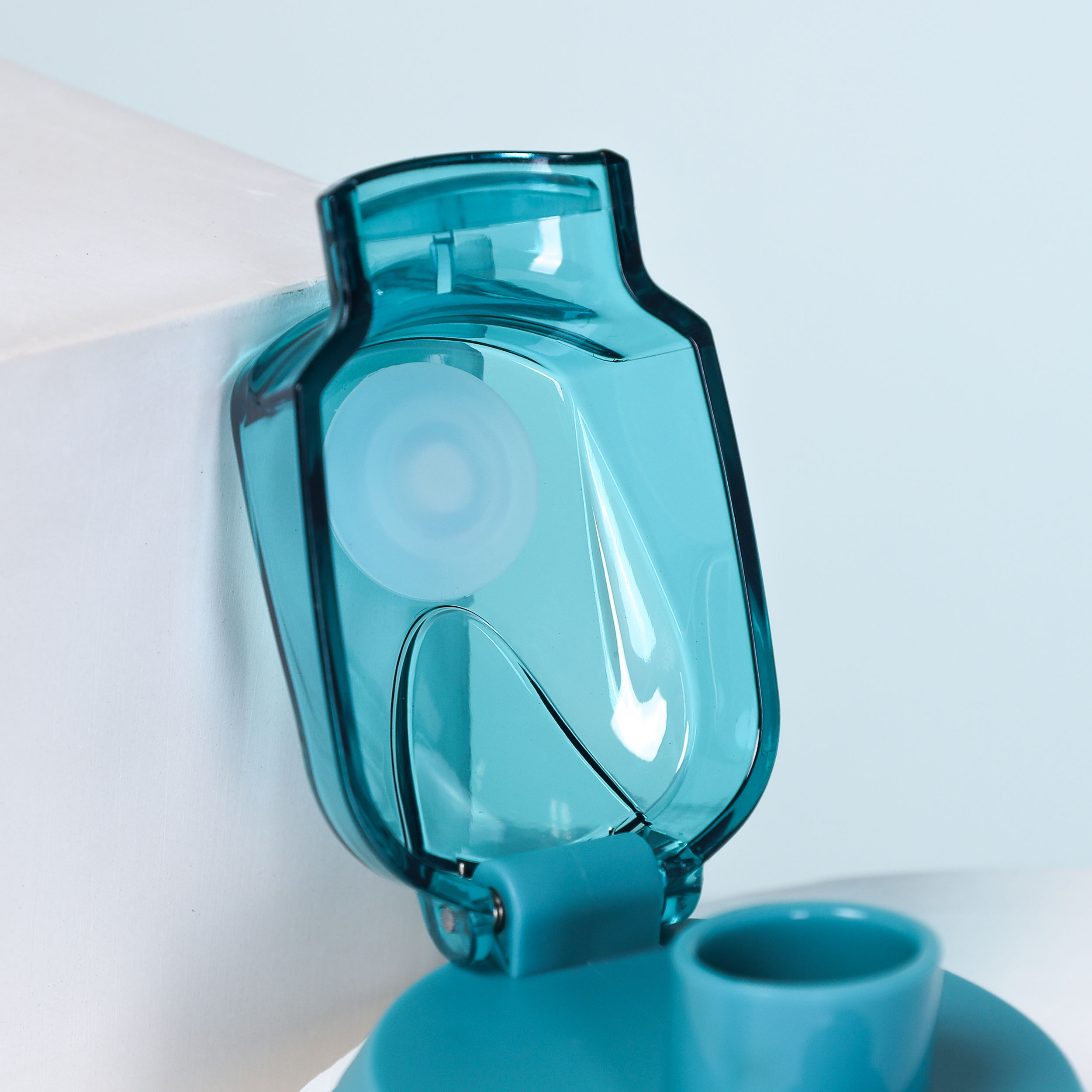 Бутылка для воды Вуухууу-Woohooo 850 ml / Пищевой PP / Голубой / уп 60 / АКЦИЯ