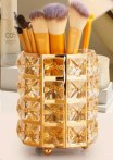 Органайзер подставка золото 9х11,5 см / N-005 /уп 60/органайзер