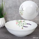 Тарелка глубокая суповая 450 мл 152 мм / HW60 (2027) /уп 6/72/ Лаванда/735497