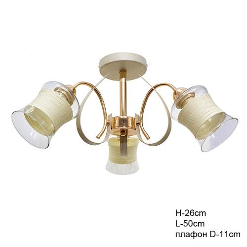 Люстра классическая / MO87148/3 x E27 /уп 1/