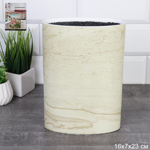 Подставка для ножей 22х16 см Овал / PPK90M /уп 12/