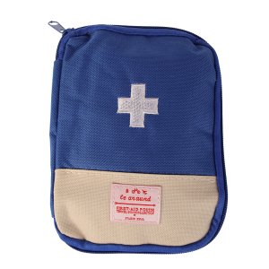 Косметичка аптечка 17х13 см СИНЯЯ / GENA-17 /уп 200/690482