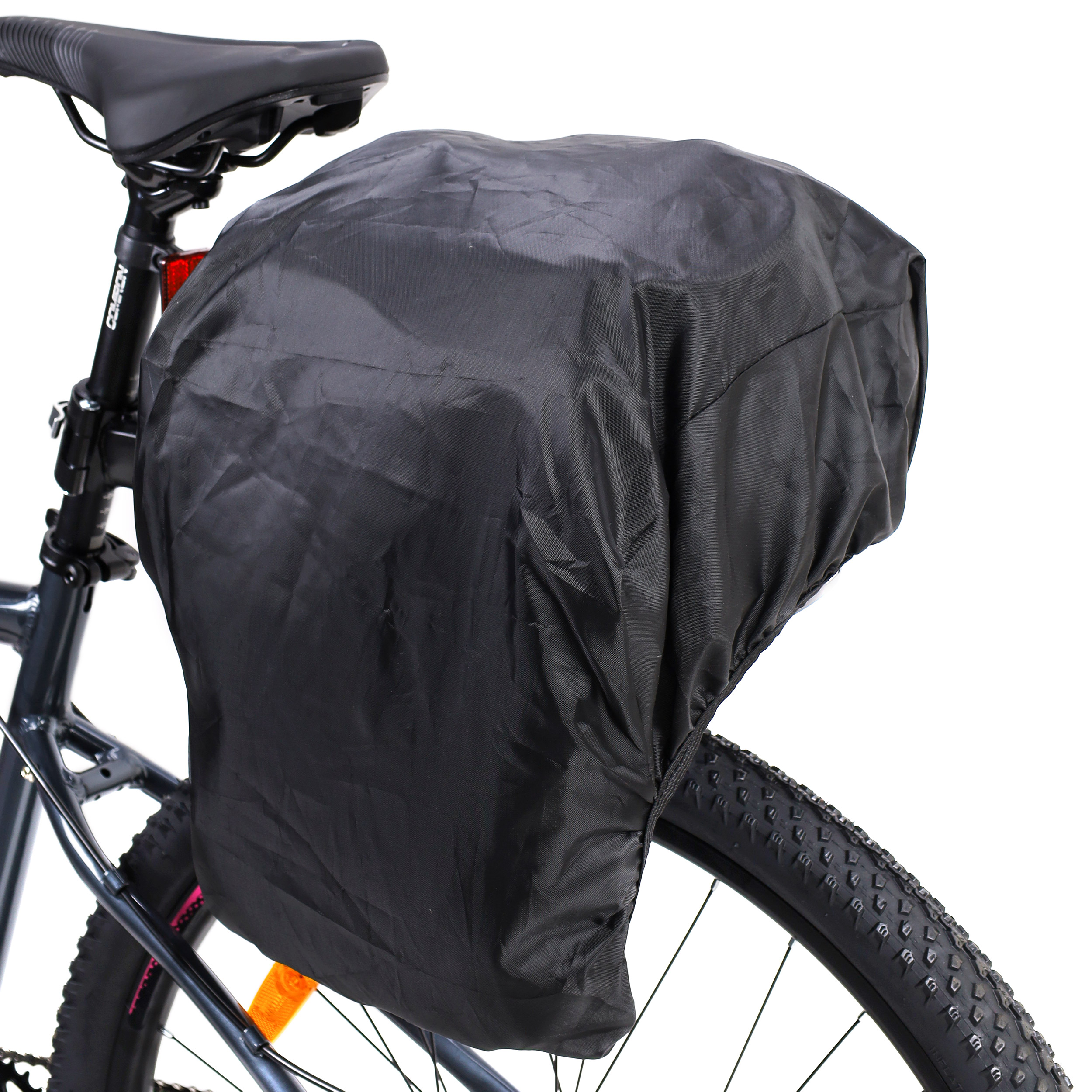 Сумка велосипедная на багажник COMIRON PATAGONIA, основные отсеки на молнии, крепление velcro,  Размер 17х28х32см /уп 30/