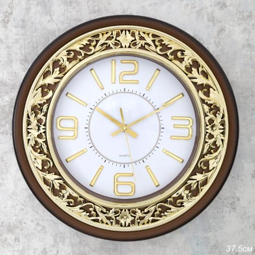 Часы настенные 38 см / WS-7160B /уп 10/