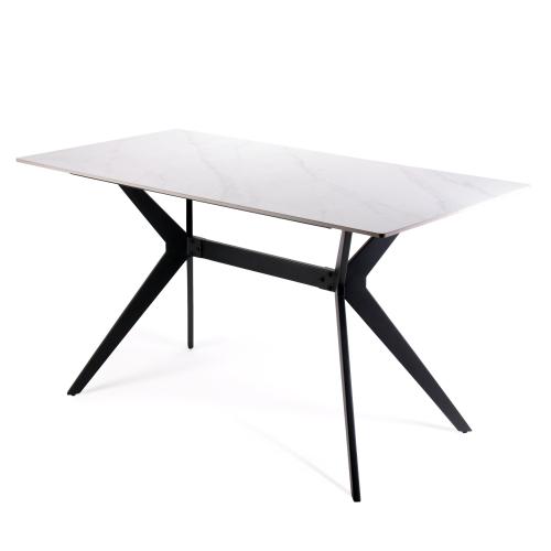 Стол кухонный ST-001 белый (снежный камень) 