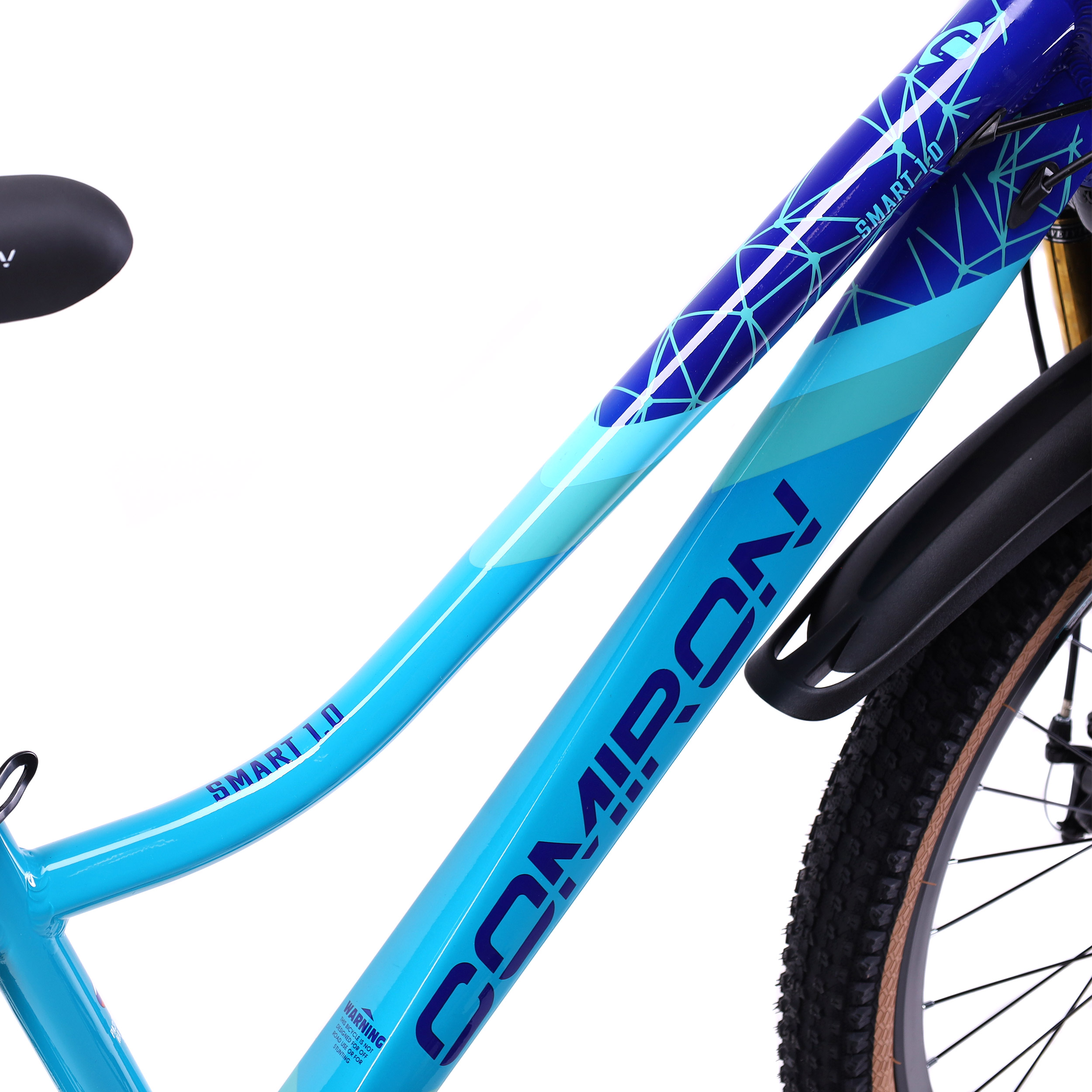 Велосипед 24" рама 12" 7sp COMIRON SMART синий