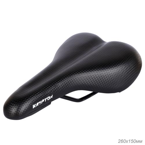 Седло велосипедное MTB KRYPTON KRPT-076A, размер: 260x150 /уп 30/