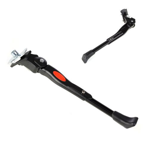 Подножка велосипедная алюминиевая L30-35. KRYPTON. Регулируемая. Черный /уп 50/