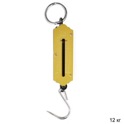 Весы безмен металлические 12 кг / B-12 /уп 12/ 192/*