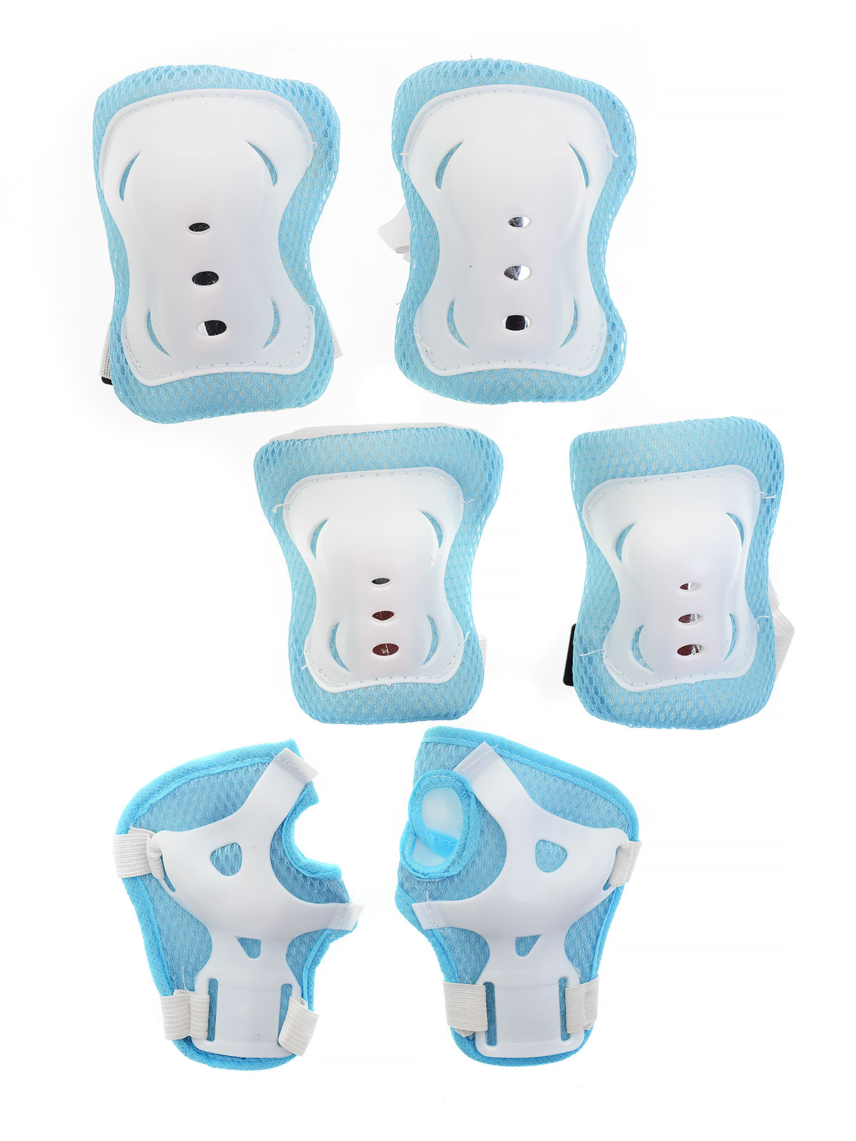 Защита для катания на роликах и велосипеде 6 предметов / D-023B /уп 100/микс 5 цветов