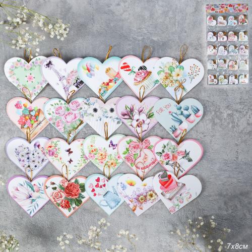 Открытка набор 160 штук Цветы / DE-132 /уп 50/