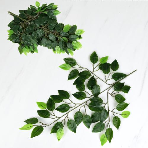 Искусственные листья 12 штук Фикус / SWN-1 /уп 50/большие листья