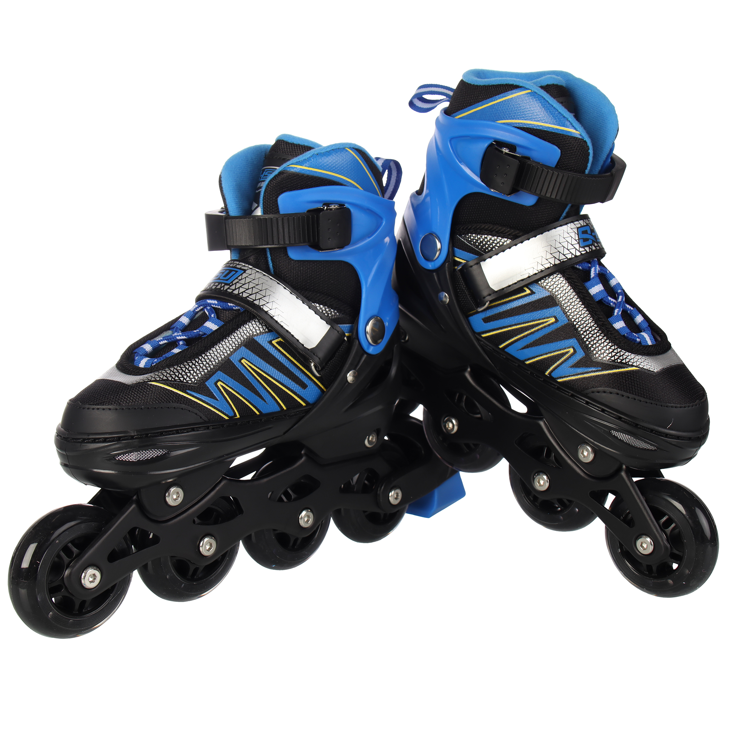 Роликовые коньки POWER / М /уп 6/ (35-38) синий