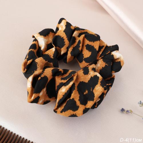 Резинка для волос 11 см / NS241-6A /уп 50/ леопардовый принт