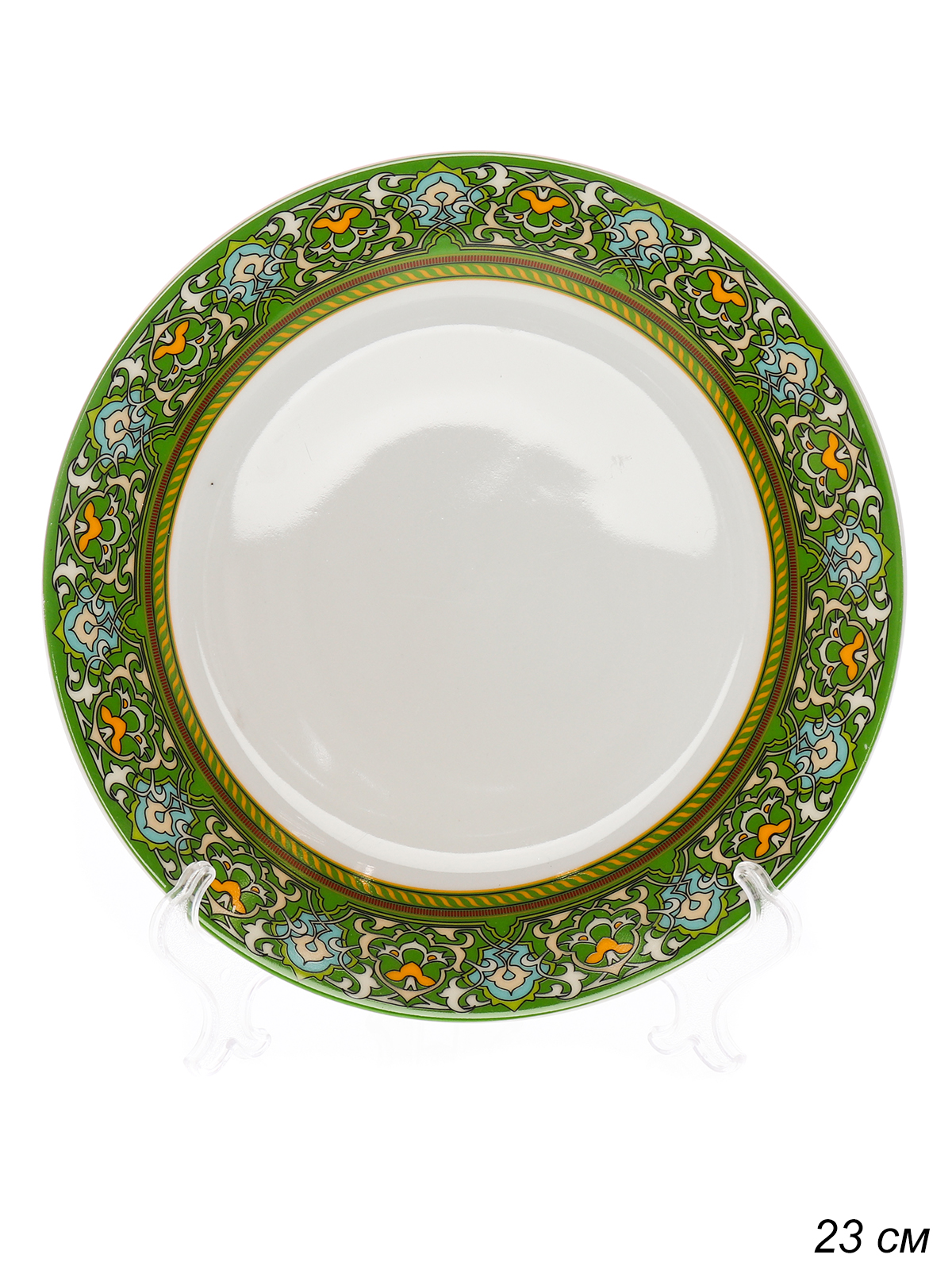 Тарелка 230 мм Мусульманская деколь / 17-100 /уп 48/ 