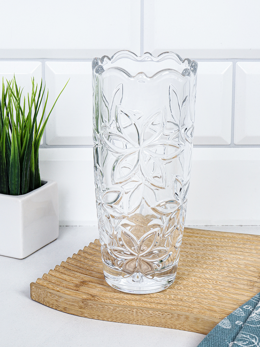 Ваза для цветов 17 см / DSHP122-1 /уп 24/