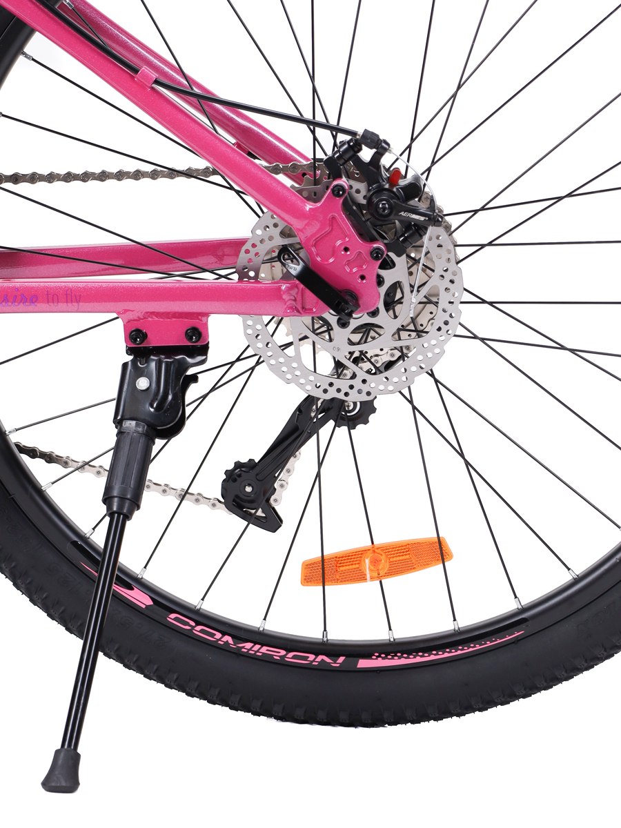 Велосипед 27,5" рама 17" 1x10sp COMIRON DESIRE розовый