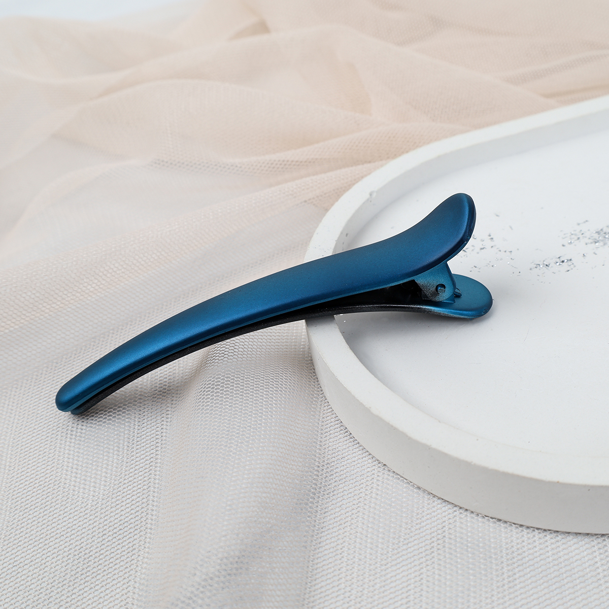 Зажим для волос перламутровый микс / N3012-9 /уп 1/723809