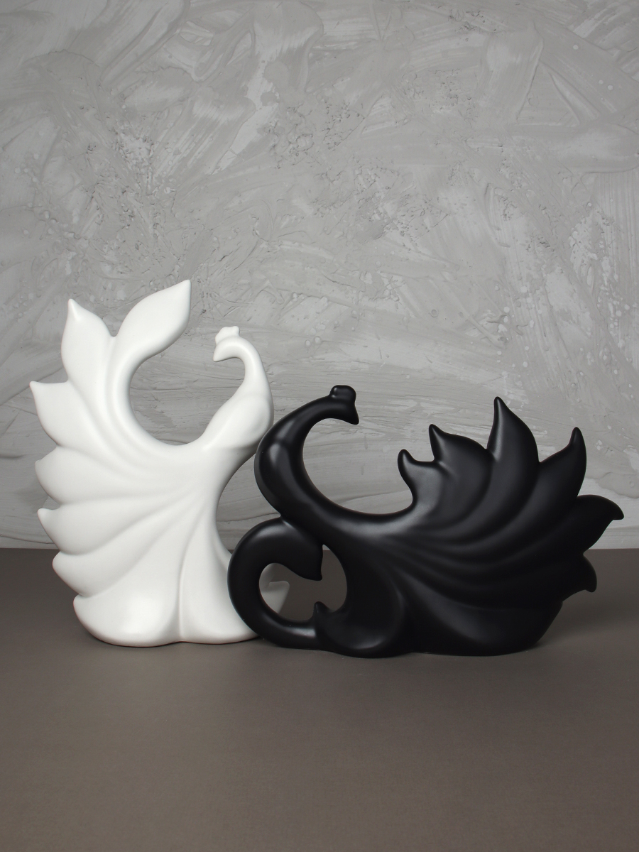 Статуэтка Павлин набор 2 штуки / JIN-31 /уп 18/