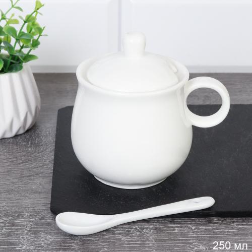 Банка для специй с ложкой 250 мл / FR-113 /уп 46/