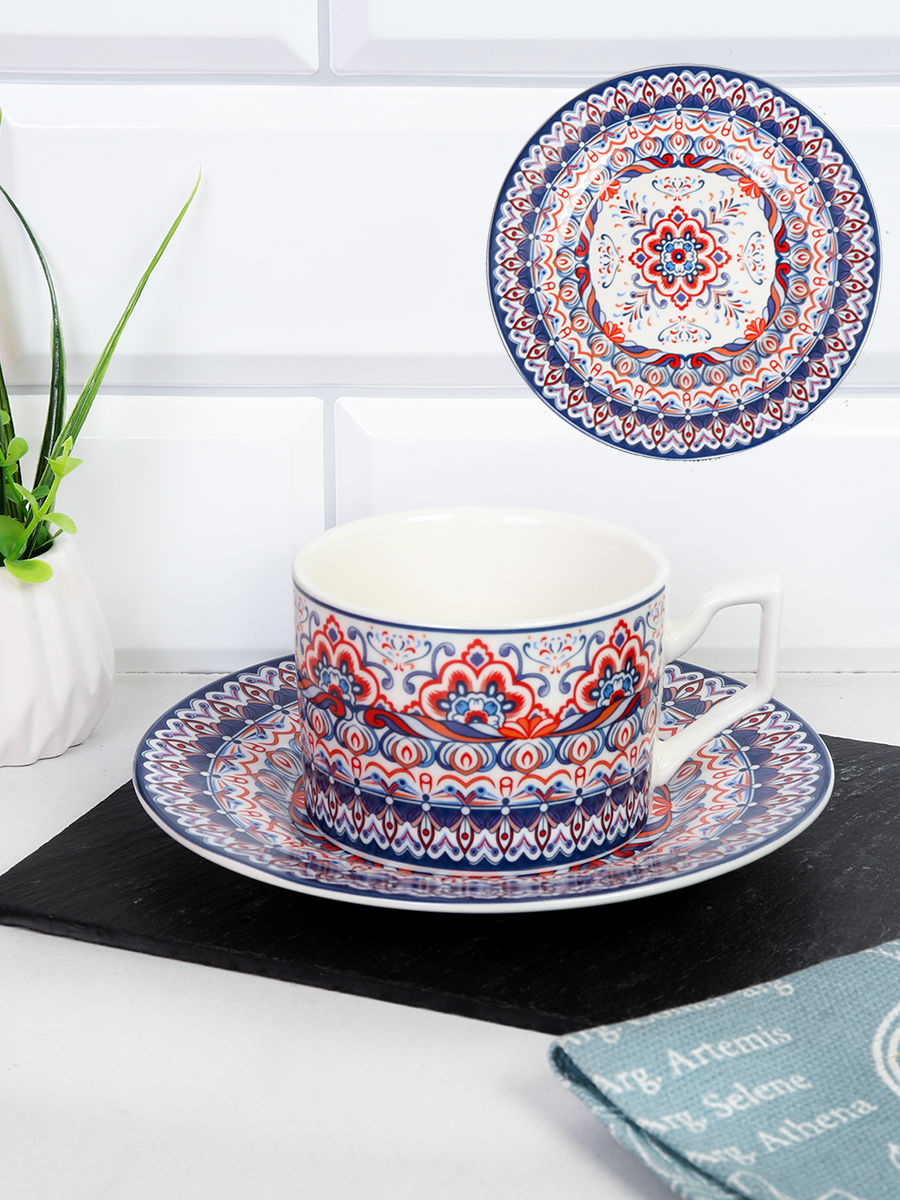 Чайная пара 250 мл / WY-32 /уп 40/ подарочная коробка