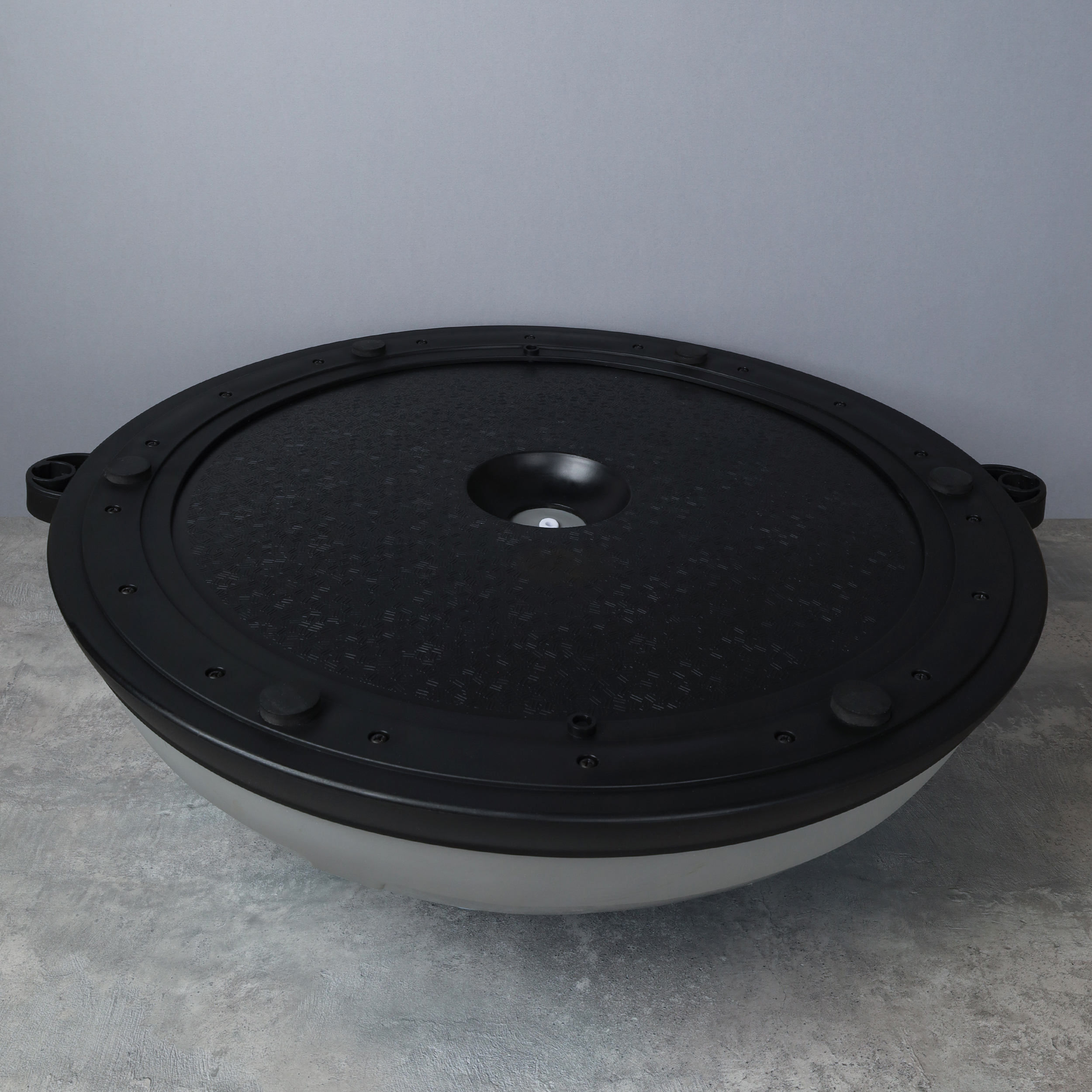 Полусфера балансировочная BOSU 58см Woohooo Coils эспандер, насос/ серо-голубой/ B58Co-GB/ уп5