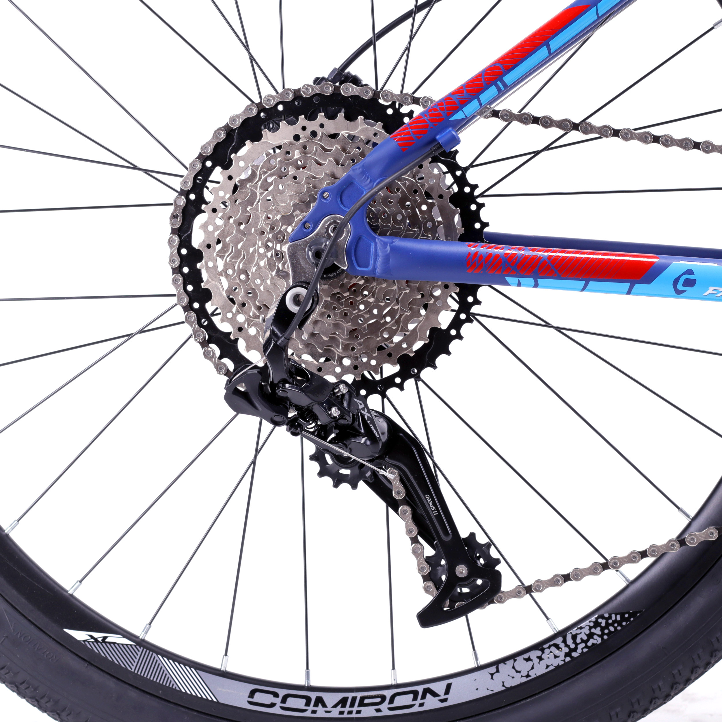 Велосипед горный COMIRON FALCON 2.0 29"*19", 1*11sp цвет: синий RFLAG