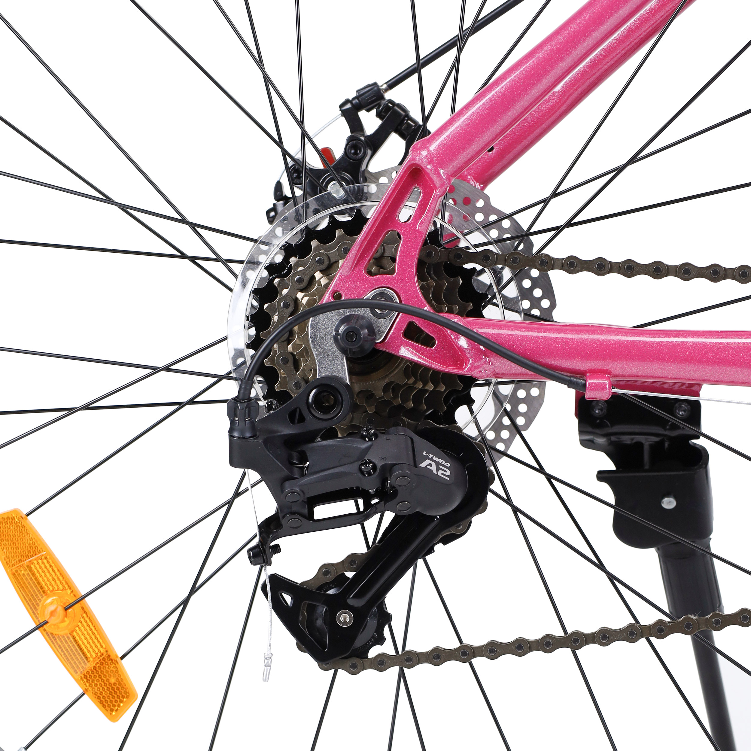 Велосипед 26" рама 17" 21sp COMIRON SAKURA розовый