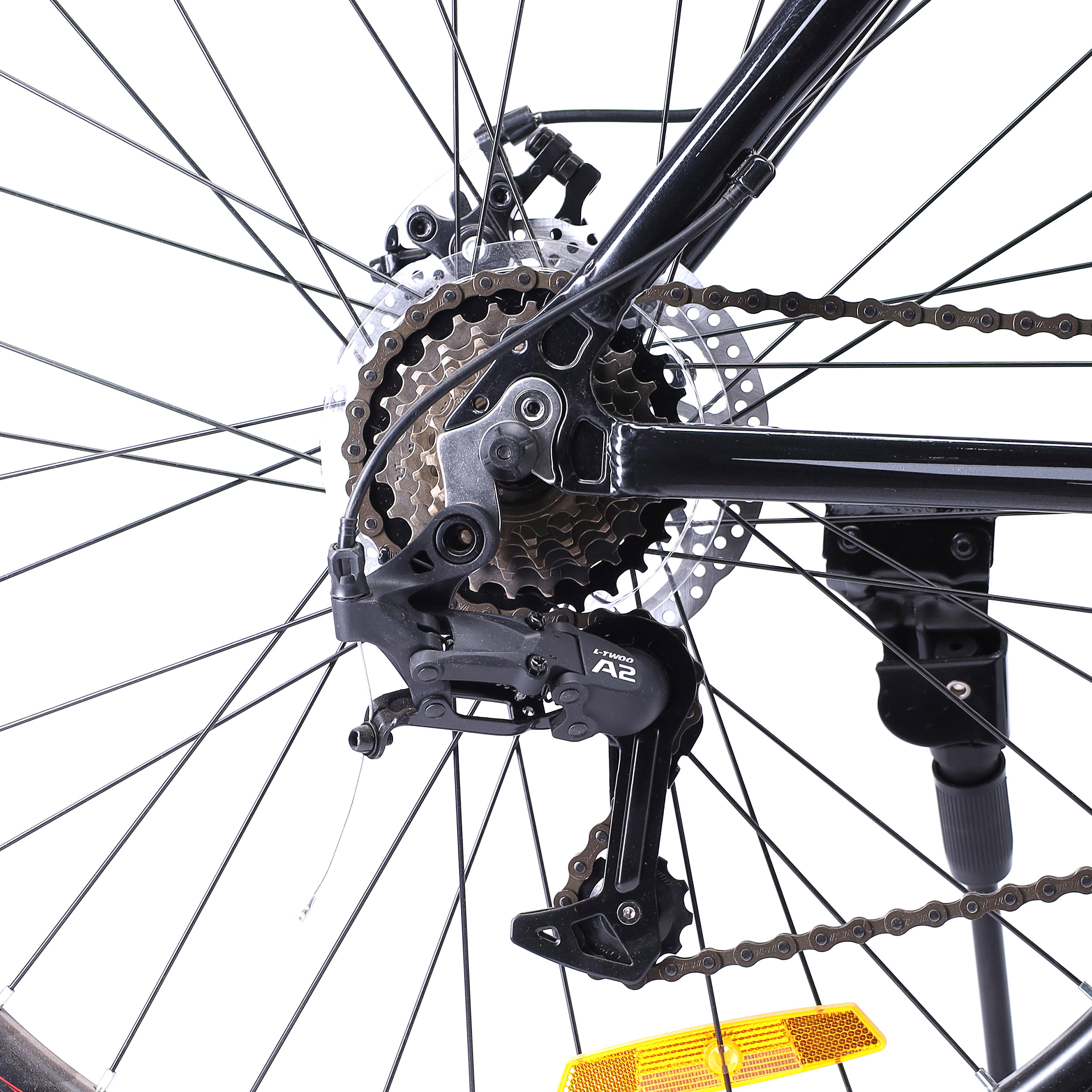 Велосипед 26" рама 19" 21sp COMIRON UNIVERSE чёрный глосс серый красный