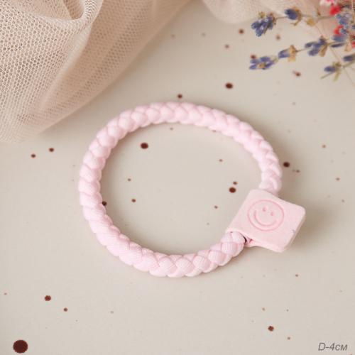 Резинка для волос / AJ2406-2 /уп 100/розовая