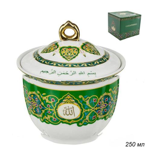 Сахарница 250 мл Сура / 86-1778 /уп 48/ муслим