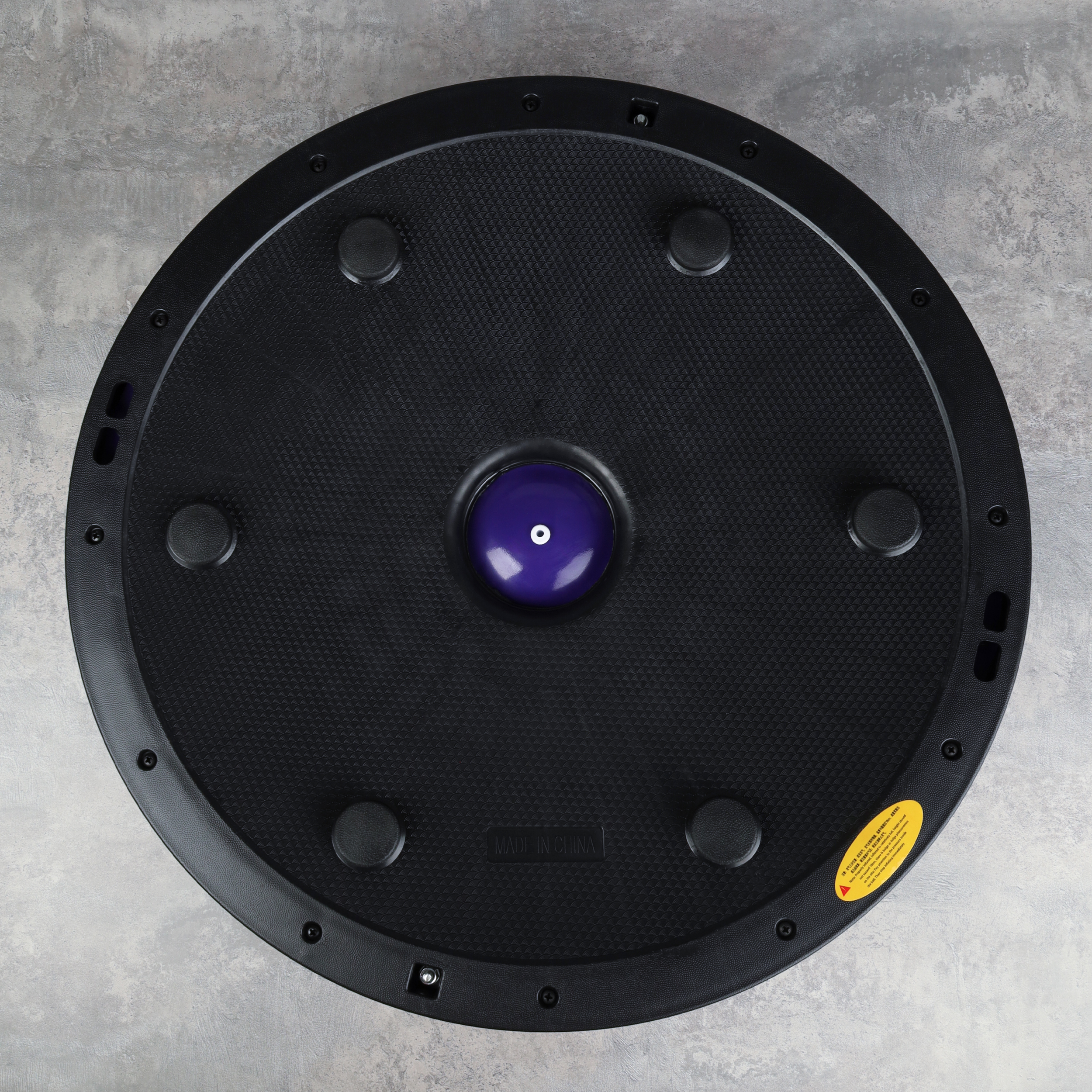 Полусфера балансировочная BOSU 58см Woohooo Knobs эспандер, насос/ фиолетовый/ B58Kn-V/ уп 5