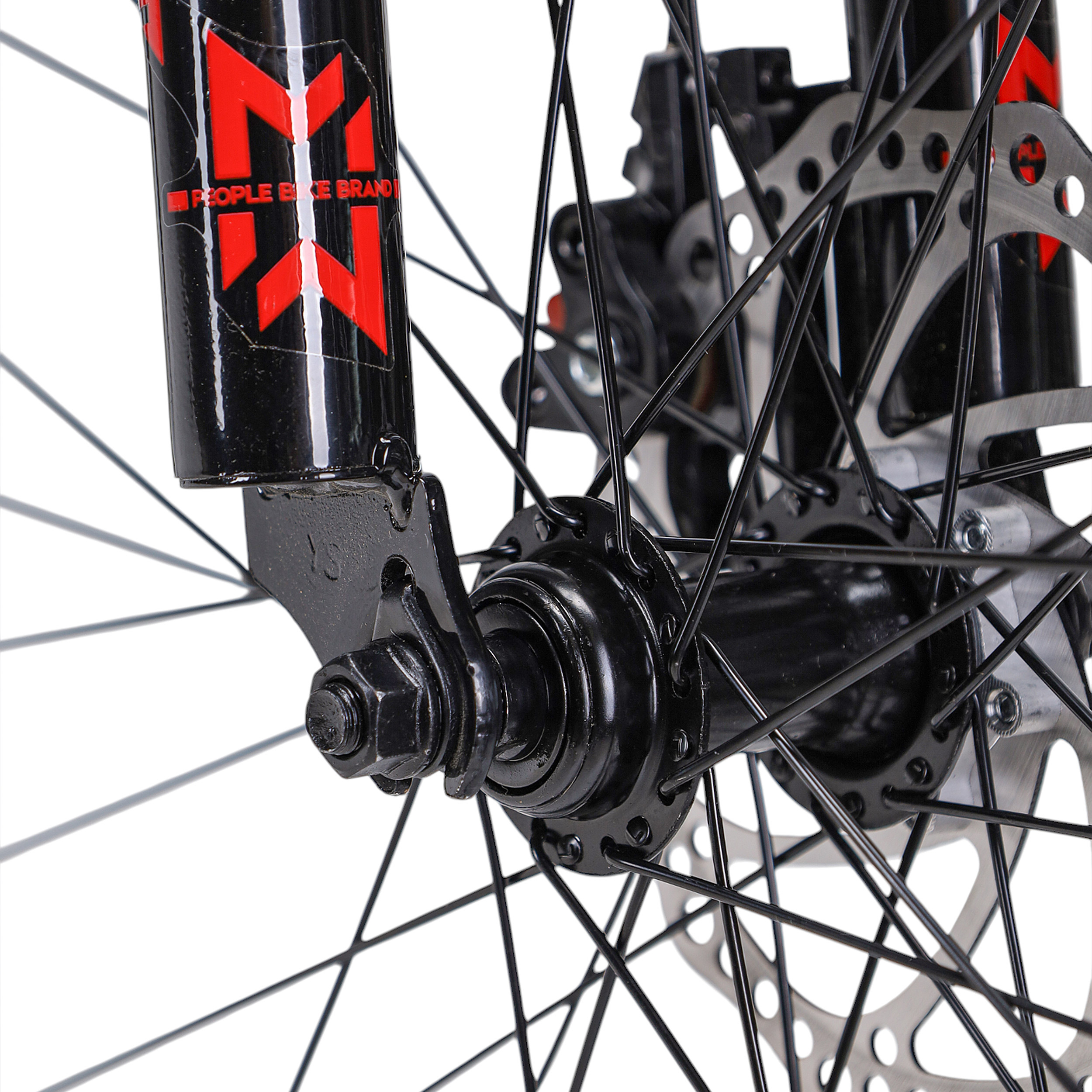 Велосипед 26" рама 17" 21sp MEGAWHEELS MOUNTAIN II чёрный-красный