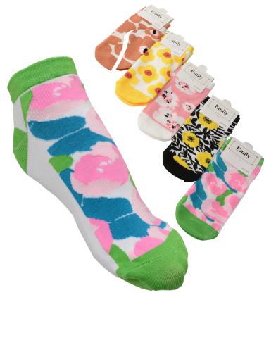 Носки р.35-40 набор 10 штук / 2380-21 /уп 100/микс