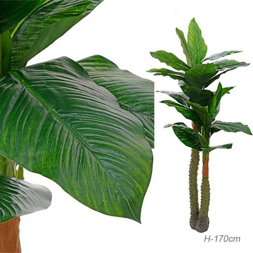 Дерево искусственное Пальма 170 см два ствола / 0477-33 /уп 16/