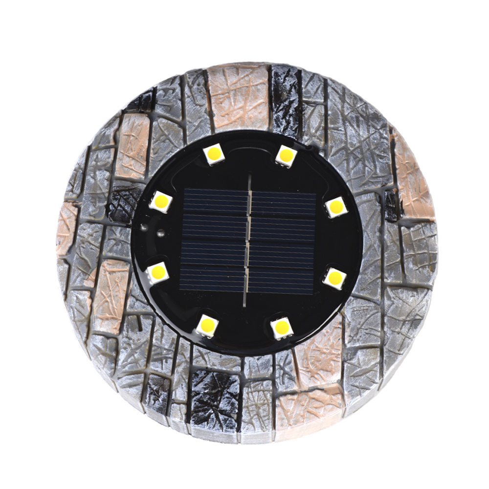 Светильник садовый на солнечной батарее 12х14 см / PM-538 /уп 4/120/