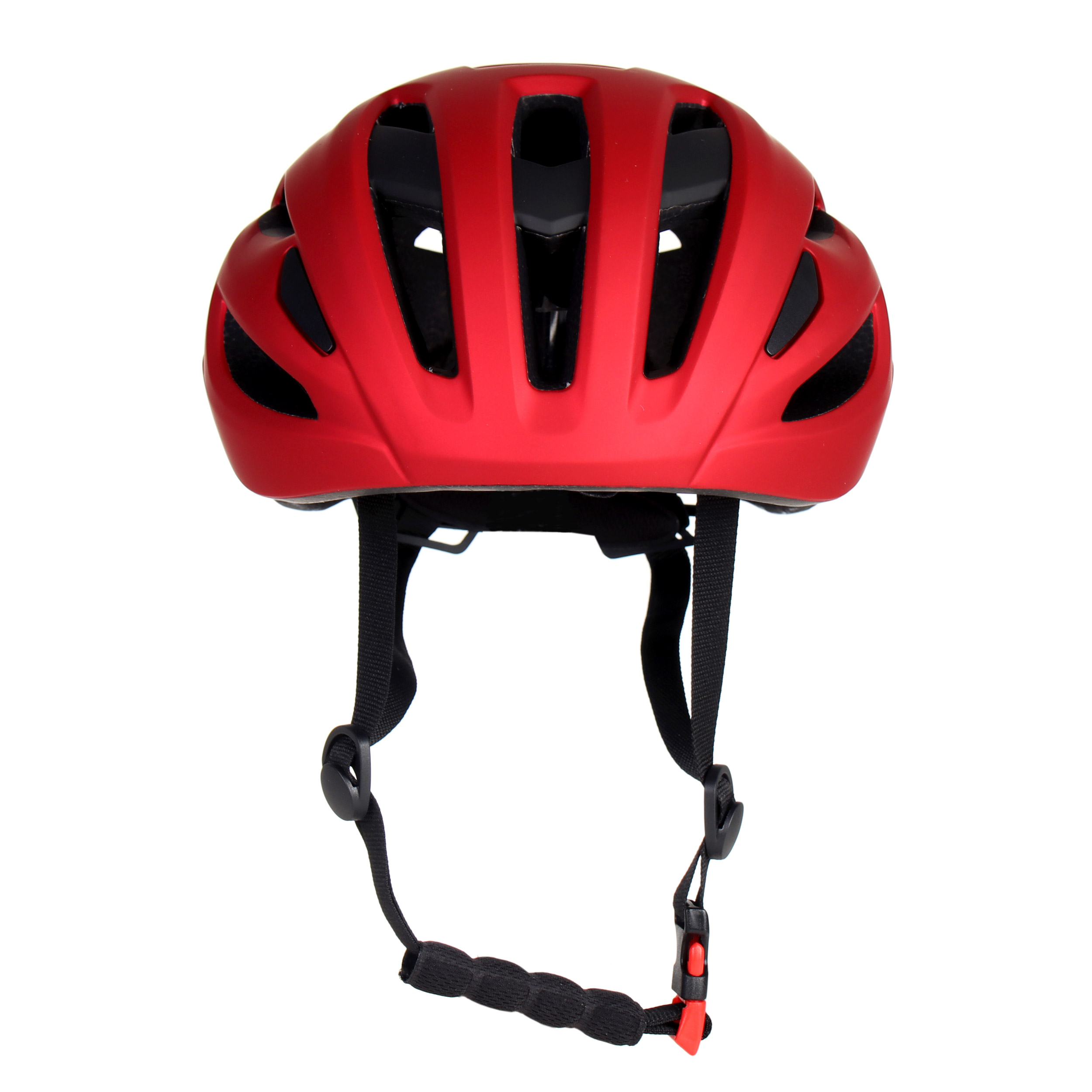 Шлем велосипедный, Цвет красный матовый. Размер: М.  / W36RM-M / уп 25