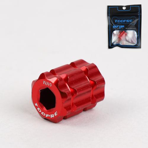 Съемник колпачка шатуна TOOPRE, анодированный CNC алюминий, под шестигранник M6, красный. /уп 10/100/