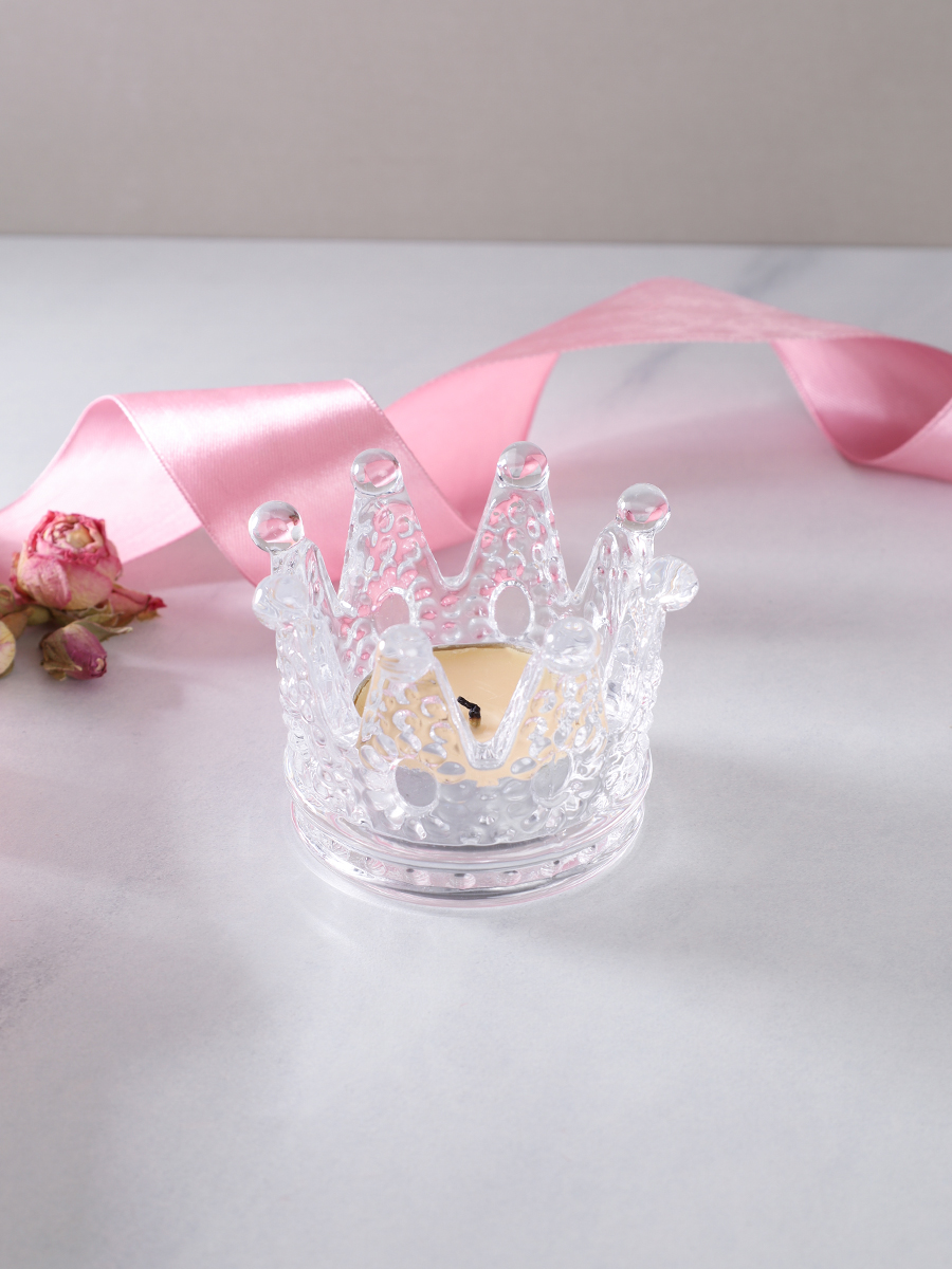 Подсвечник 7,5х5,1х5,8 Корона / WS-131 /уп 6/108/