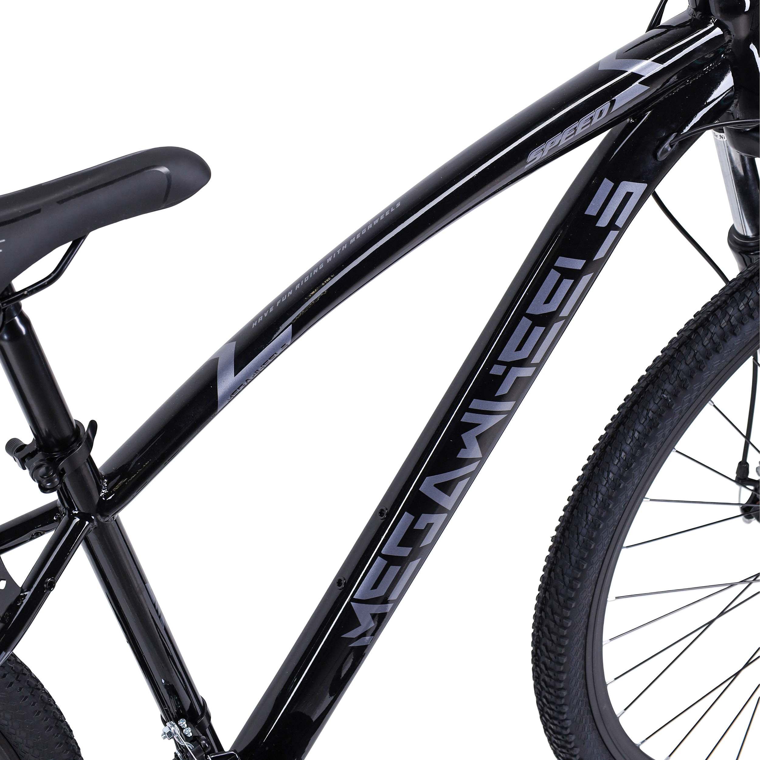 Велосипед горный 29" 21sp MEGAWHEELS SPEED чёрный-серый