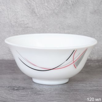 Розетка 120 мл 90 мм  / FW40XN-(7267) /уп 3/72/ Полосы бордо 727844