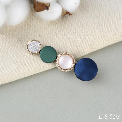 Заколка-зажим для волос 6,5 см / 2125-66